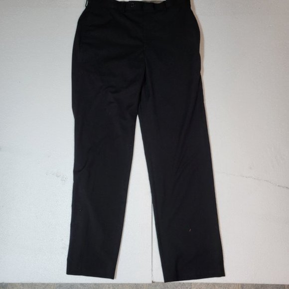 Calvin Klein Dress Pants Men's 34x32 Black Straight Fit - Picture 3 of 16